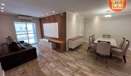 Apartamento com 3 quartos à venda, 120 m² por R$ 985.000 - Aviação - Praia Grande/SP
