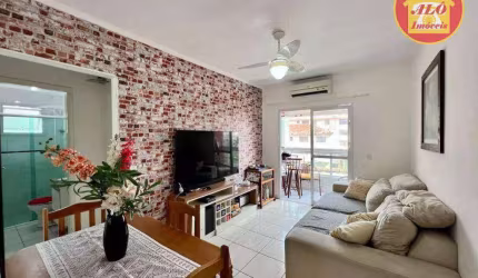 Apartamento com 2 quartos à venda, 55 m² por R$ 435.000 - Canto do Forte - Praia Grande/SP