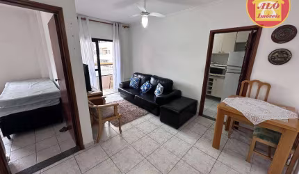 Apartamento com 1 quarto à venda, 65 m² por R$ 319.000 - Tupi - Praia Grande/SP