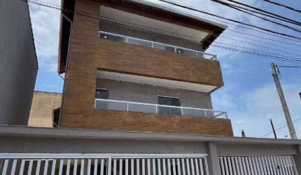 Sobrado com 2 dormitórios à venda por R$ 360.000 - Nova Mirim - Praia Grande/SP