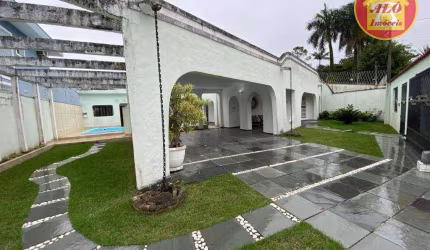 Casa com 5 quartos à venda, 372 m² por R$ 900.000 - Solemar - Praia Grande/SP
