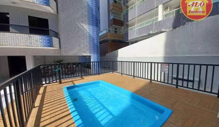 Cobertura com 3 quartos à venda, 115 m² por R$ 410.000 - Caiçara - Praia Grande/SP