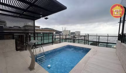 Cobertura com 3 quartos à venda, 257 m² por R$ 4.500.000 - Canto do Forte - Praia Grande/SP
