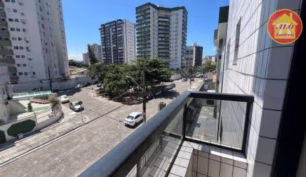 Apartamento com 1 quarto à venda, 43 m² por R$ 265.000 - Vila Guilhermina - Praia Grande/SP