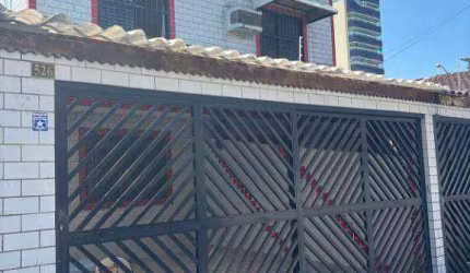 Sobrado com 3 dormitórios para alugar por R$ 3.900,00/mês - Vila Guilhermina - Praia Grande/SP