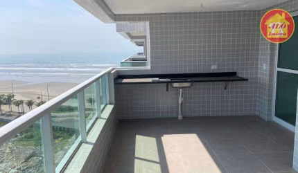 Apartamento com 2 quartos à venda, 86 m² por R$ 595.000 - Vila Caiçara - Praia Grande/SP