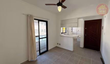 Apartamento com 1 quarto à venda, 32 m² por R$ 240.000 - Canto do Forte - Praia Grande/SP
