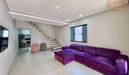 Sobrado com 3 quartos à venda, 160 m² por R$ 935.000 - Aviação - Praia Grande/SP