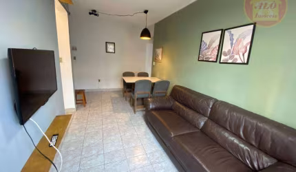 Apartamento com 1 quarto à venda, 45 m² por R$ 250.000 - Aviação - Praia Grande/SP