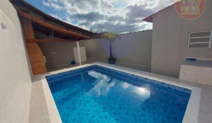 Casa com 3 dormitórios, 110 m² - venda por R$ 850.000,00 ou aluguel por R$ 4.900,00/mês - Vila Guilhermina - Praia Grande/SP