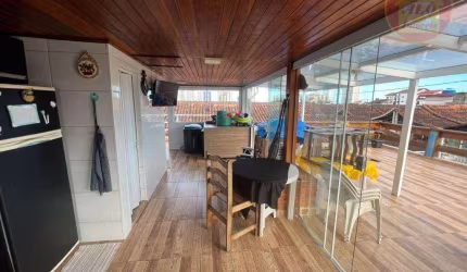 Casa com 3 quartos à venda, 142 m² por R$ 550.000 - Maracanã - Praia Grande/SP