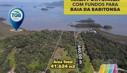 Área à venda, 41.624,00 m² por R$ 6.000.000,00 - Laranjeiras - São Francisco do Sul/SC