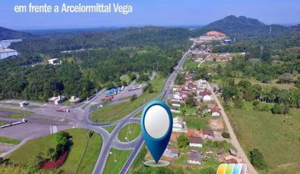 Terreno à venda, 1448 m² por R$ 150.000,00 - Rocio Grande - São Francisco do Sul/SC