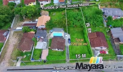 Terreno à venda, 720 m² por R$ 300.000 - Rocio Pequeno - São Francisco do Sul/SC