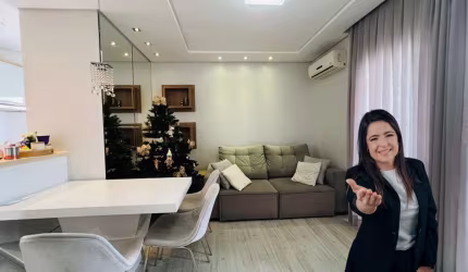 Apartamento com 2 quartos à venda na Rua Trinta e Um de Março, 117, Barreiros, São José, 67 m2 por R$ 450.000