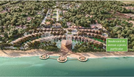Terreno em Condomínio Fechado Alto Padrão à Venda na Praia de Jericoacoara/CE