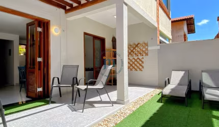Casa com 4 quartos em condomínio exclusivo a poucas quadras da praia no Porto das Dunas
