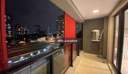 102244 Apartamento com 1 dormitório à venda, 38 m² por R$ 639.000 - Campo Belo - São Paulo/SP