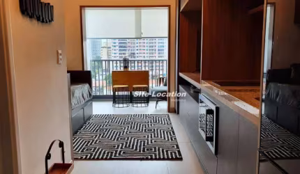 103766  Apartamento com 1 dormitório à venda, 22 m² por R$ 490.000 - Brooklin - São Paulo/SP