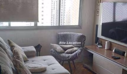 111547 Apartamento com 1 dormitório à venda, 74 m² por R$ 830.000 - Brooklin - São Paulo/SP
