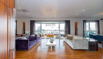 113721 Apartamento com 4 dormitórios à venda, 300 m² por R$ 7.590.000 - Moema - São Paulo/SP