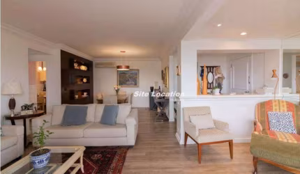 115364 Apartamento com 3 dormitórios, 170 m² - venda por R$ 2.250.000 ou aluguel por R$ 17.400/mês - Moema - São Paulo/SP
