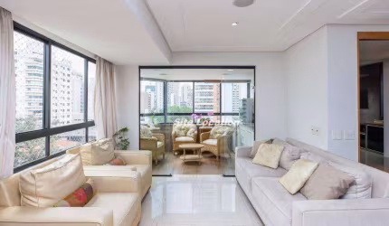 115553 Apartamento com 4 dormitórios à venda, 202 m² por R$ 3.000.000 - Moema - São Paulo/SP