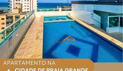 Apartamento com 2 dormitórios à venda, 68 m² por R$ 500.000 - Praia Grande/SP