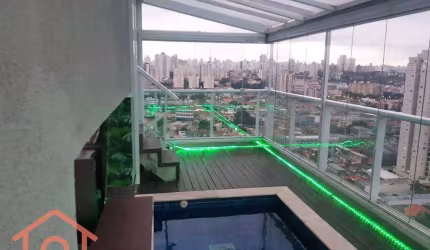 Cobertura à venda, 243 m² por R$ 3.800.000,00 - Ipiranga - São Paulo/SP