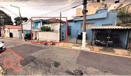 Terreno à venda, 217 m² por R$ 530.000,00 - Vila Moinho Velho - São Paulo/SP