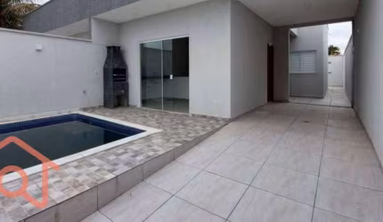 Casa com 3 dormitórios à venda, 78 m² por R$ 420.000,00 - Estância São José - Peruíbe/SP
