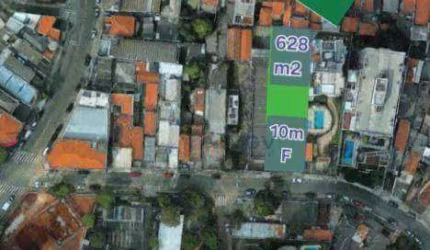 Terreno à venda, 628 m² por R$ 1.300.000,00 - Vila Guarani (Zona Sul) - São Paulo/SP
