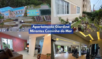 Lindo Apartamento Giardino no Mirantes Caminho do Mar!
