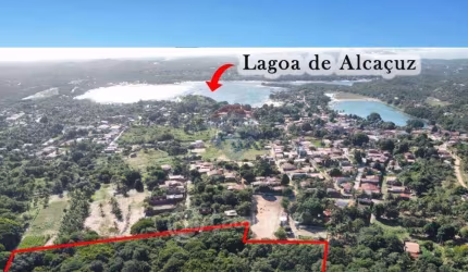 Área Lagoa de alcaçuz com 40000m²