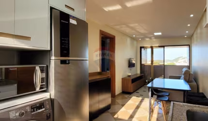 Apartamento vista mar e Morro do Careca 2 quartos com suíte 58m² mais a vaga com lazer e portaria 24 horas à 550 metros da praia
