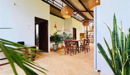 Casa térrea mobiliada no bairro Santo Cristo, São Miguel do Gostoso