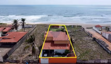 Casa Duplex, Beira mar na Praia de Búzius, com 6 dormitórios