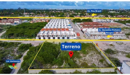 Terreno Amplo e Murado de 1.600m² à Venda em Bela Parnamirim, RN