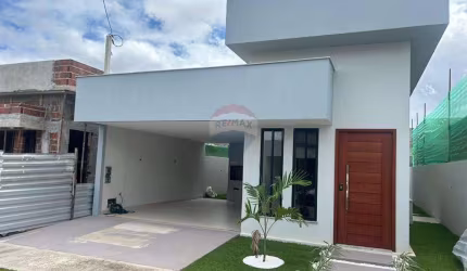 Casa à venda com 3 quartos e 124 m2 Condomínio Ecoville 2 R$ 480 mil - Cajupiranga, Parnamirim/RN