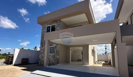 Venda de casa duplex com 4 Suítes em MONTREAL Condomínio Clube – Vida Nova, Parnamirim/RN - FINANCIAMENTO FACILITADO
