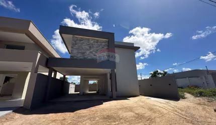 Venda de casa duplex em construção com 3 Suítes em MONTREAL Condomínio Clube – Vida Nova, Parnamirim/RN - FINANCIAMENTO FACILITADO