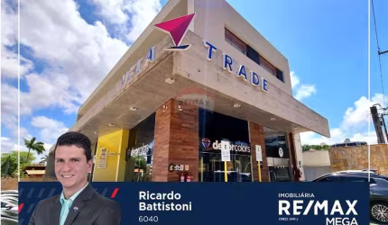 Sala de 27 m² de alto padrão no Ed. Vela Trade em Capim Macio