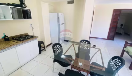 Flat Charmoso com jacuzzi na cobiçada praia de Ponta negra