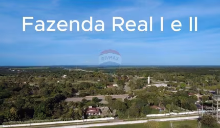 TERRENO À VENDA NO CONDOMÍNIO FAZENDA REAL I e II