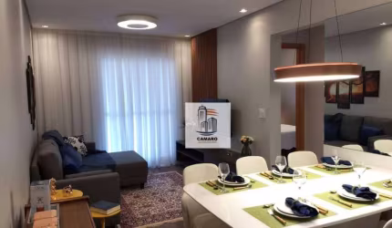 Apartamento com 2 dormitórios à venda, 65 m² por R$ 615.200,00 - Campestre - Santo André/SP