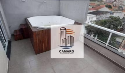 Cobertura com 3 dormitórios à venda, 100 m² por R$ 690.000,00 - Vila Scapelli - Santo André/SP