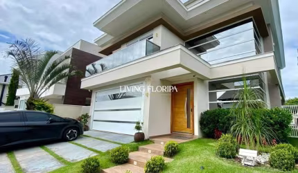 Casa em condomínio fechado com 5 quartos à venda na Rua Camarinhas, 211, Campeche, Florianópolis por R$ 4.025.000