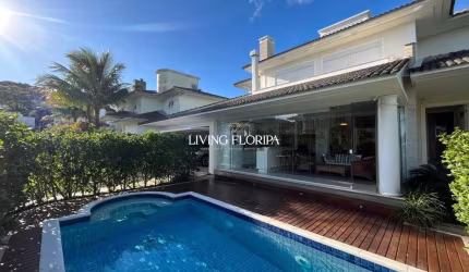 Casa em condomínio fechado com 4 quartos à venda na Estrada Haroldo Soares Glavan, 929, Cacupé, Florianópolis por R$ 4.350.000