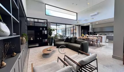 Casa mobiliada com 4 suítes à venda, 560 m² por R$ 9.800.000 - Condomínio Chácara Serimbura - São José dos Campos/SP