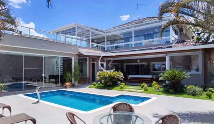 Sobrado com 5 dormitórios à venda, 400 m² por R$ 4.190.000,00 - Condomínio Reserva do Paratehy - São José dos Campos/SP